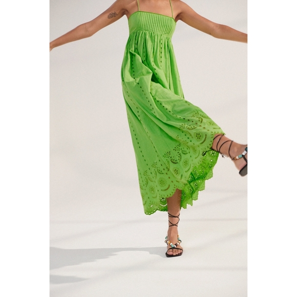 Zara embroidered maxi dress - Picture 2 of 10